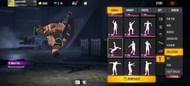 The character performs a diagonal somersault (Image via Garena)